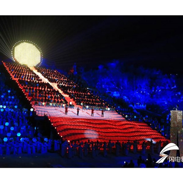 湖南央视春晚泰安站御用升降舞台